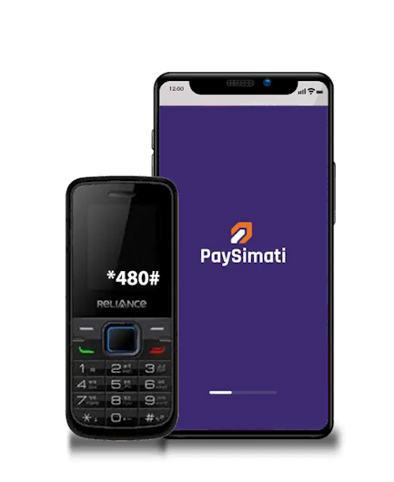 Happy customer using PaySimati